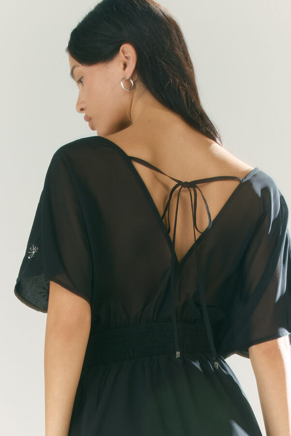 High Spirits Vestido Lucky preto