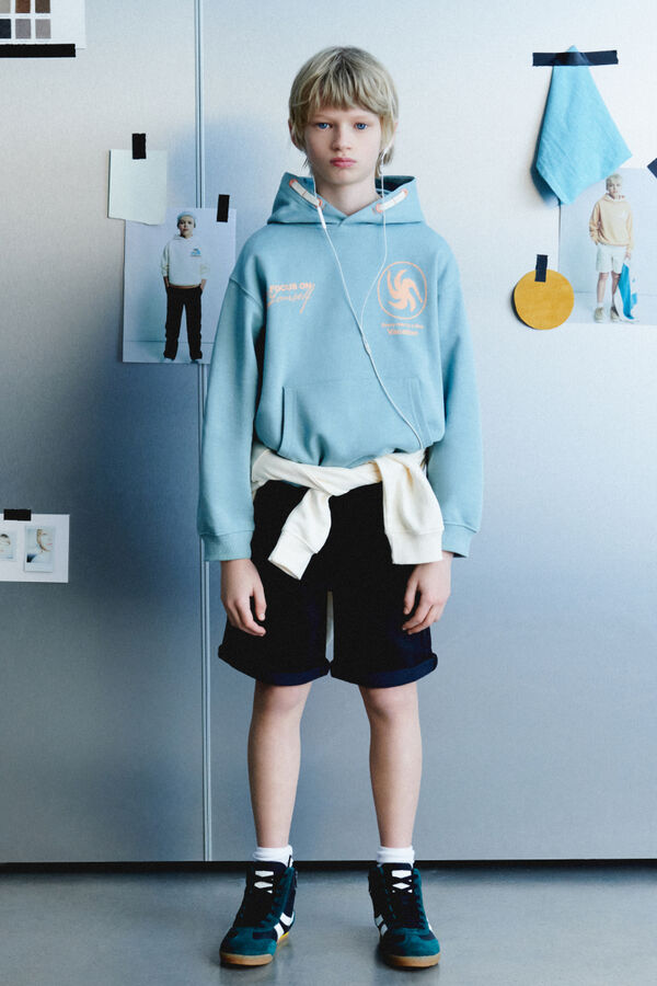 Springfield Kids Sweatshirt de surf de f&eacute;rias para menino azul