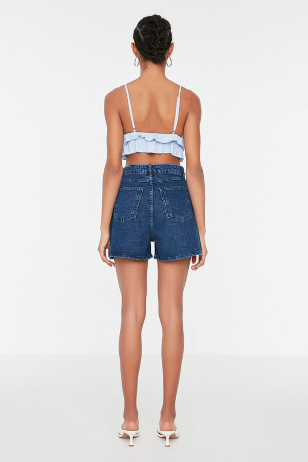 Trendyol Cal&ccedil;&otilde;es jeans retos azul