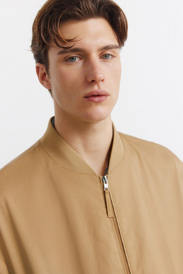 Springfield Bomber leve camel