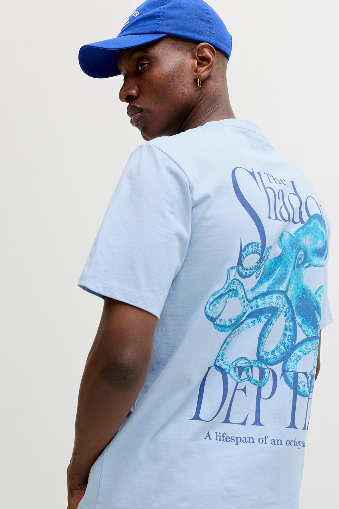 Jack & Jones Camiseta loose fit algod&oacute;n