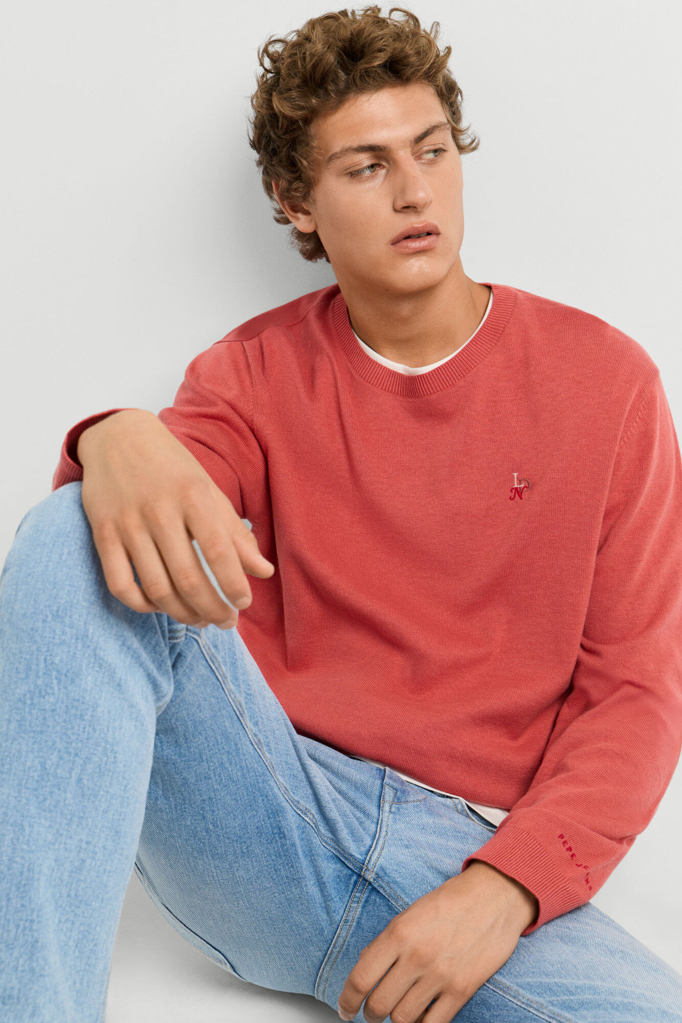 Pepe Jeans Camisola gola redonda com logo