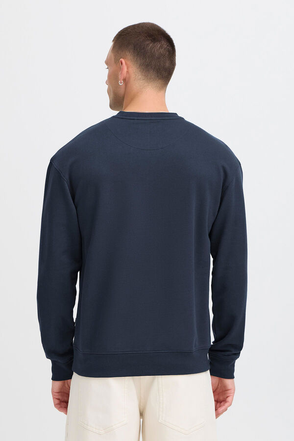 Blend Sweatshirt gola redonda azul