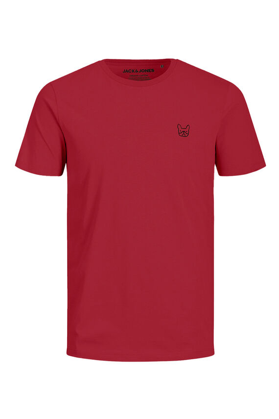 Camiseta slim bordada
