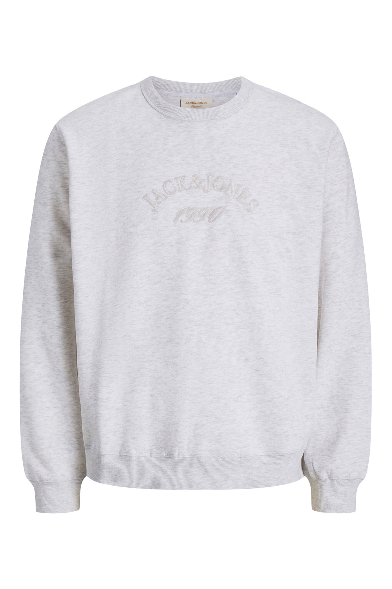 Jack & Jones Sweatshirt b&aacute;sico com logo