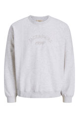 Jack & Jones Sweatshirt b&aacute;sico com logo branco