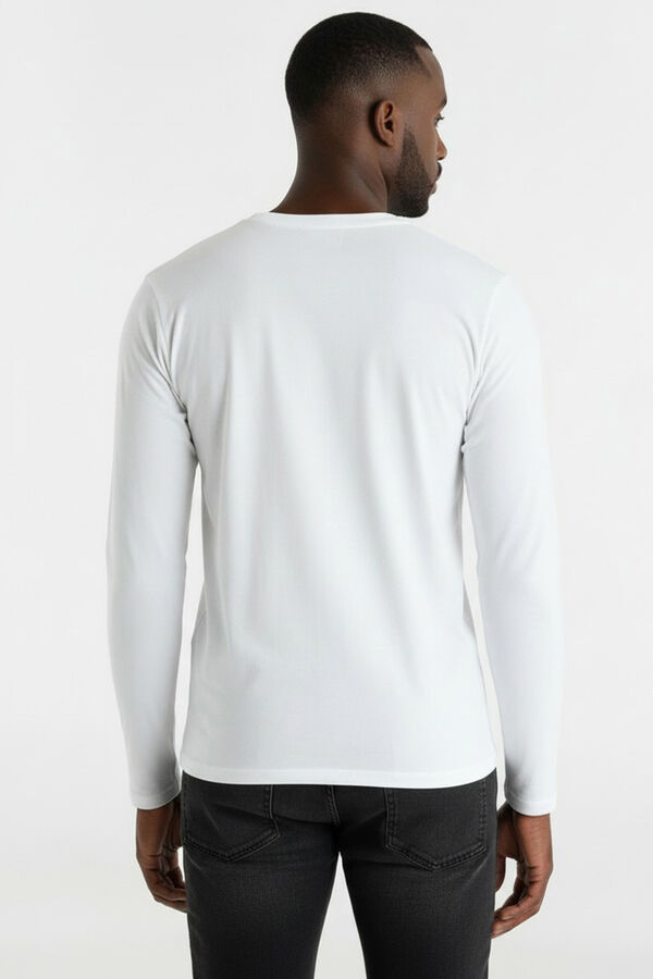 Lois T-shirt manga comprida branco