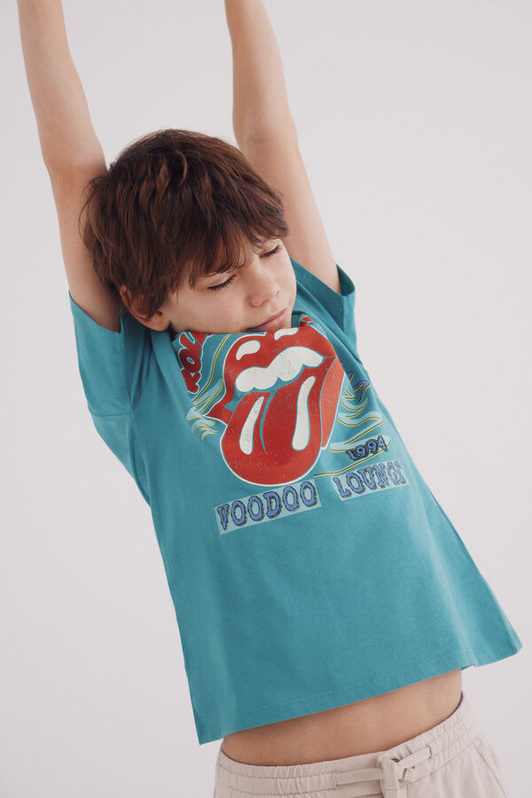 Springfield Kids Boy's Rolling Stones T-shirt blue