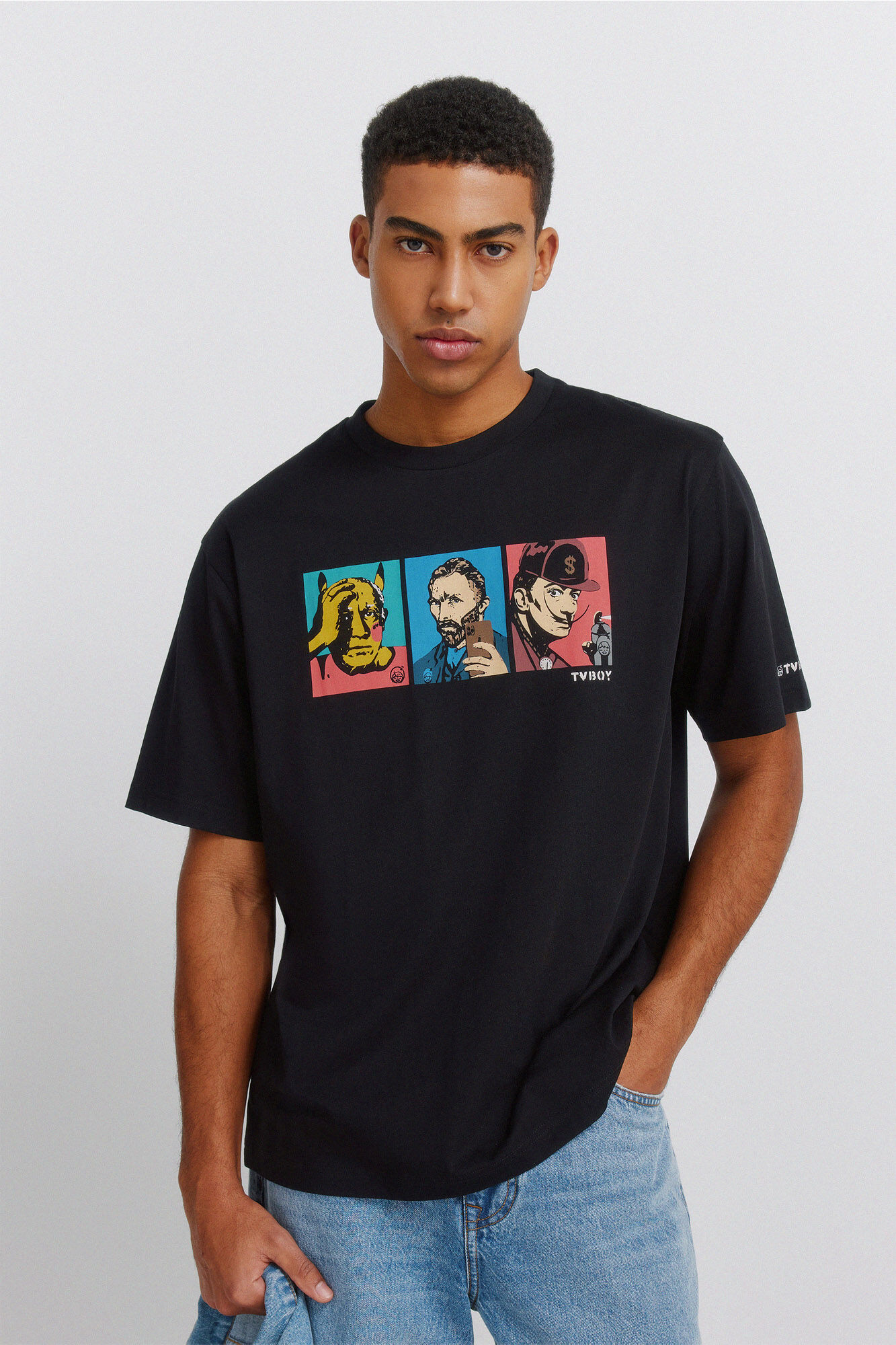 Springfield T-shirt TvBoy G&eacute;nios da Arte