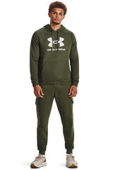 Under Armour Sudadera de algodón de hombre kaki