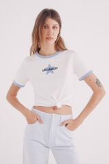 Springfield Camiseta "Los Angeles" estampado