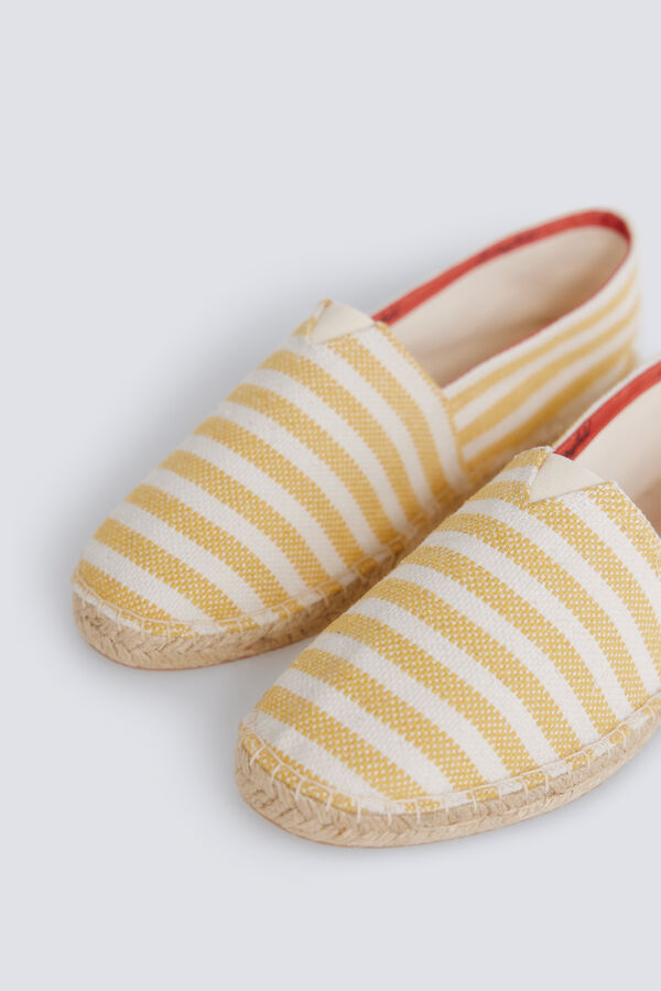 Springfield Alpercatas el&aacute;sticos riscas branco
