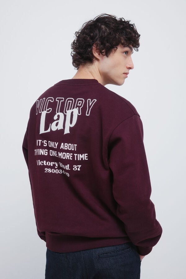 Springfield Sweatshirt da vit&oacute;ria vermelho