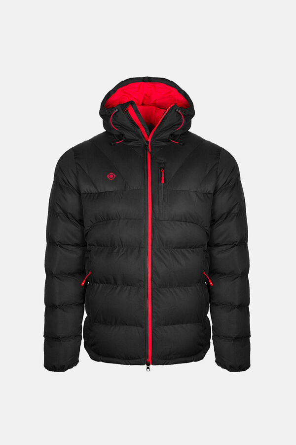 Izas Water-repellent fiberfill jacket black