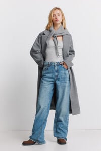 Springfield Sobretudo comprido bolsos diagonais