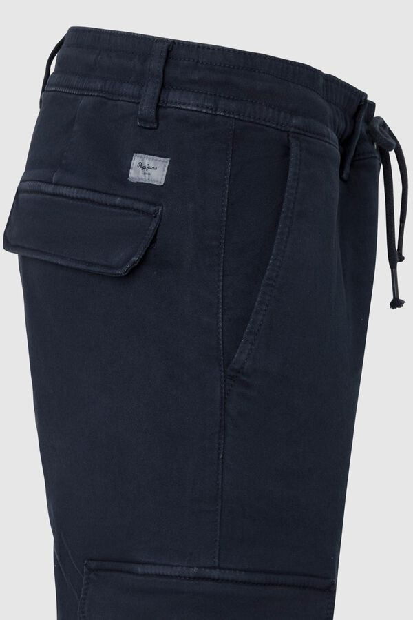 Pepe Jeans Calças Cargo Fit Slim azul