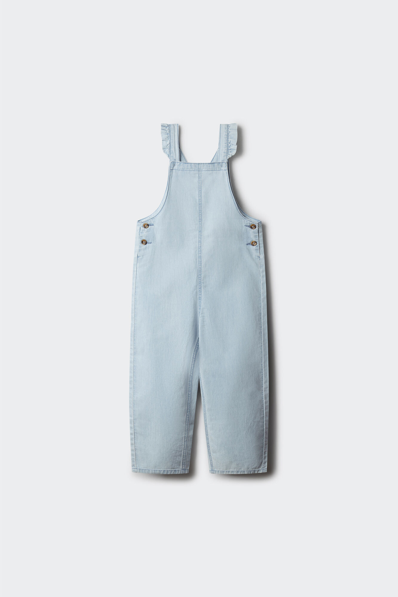 Springfield Kids Jardineiras de menina em denim leve.**