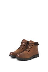Jack & Jones Botins de cano alto de couro estampado