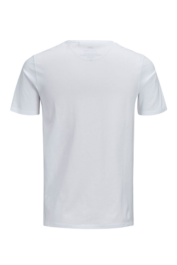 Jack & Jones PLUS Camiseta PLUS de corte regular branco