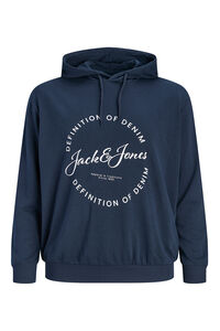 Jack & Jones PLUS Sudadera capucha algod&oacute;n