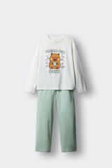 Springfield Kids Pijama Capybara menina verde
