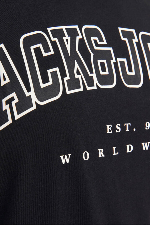 Jack & Jones PLUS Camiseta PLUS de corte regular preto