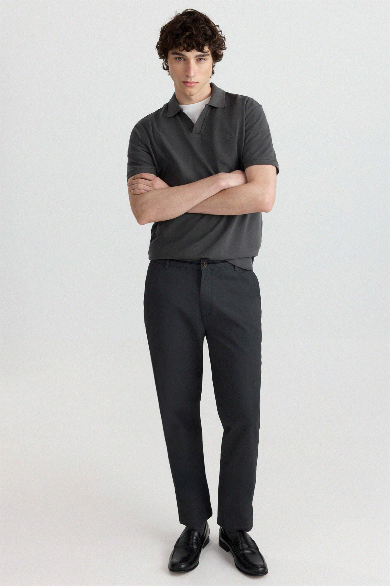 Springfield Polo gola resort estrutura regular fit