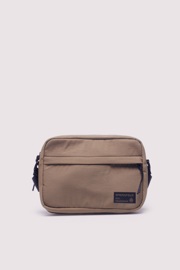 Springfield Medium casual ripstock bag brown