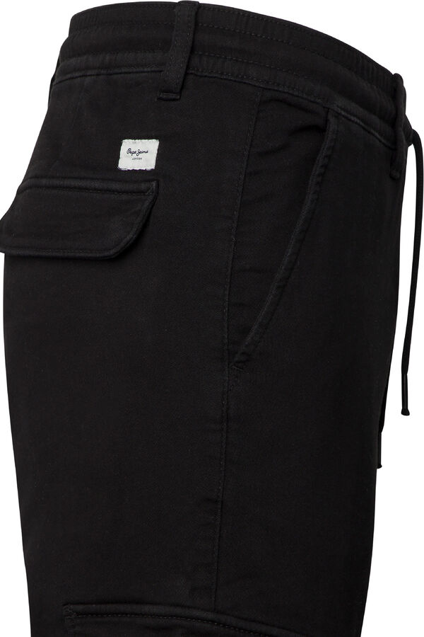 Pepe Jeans Calça cargo Gymdigo preto
