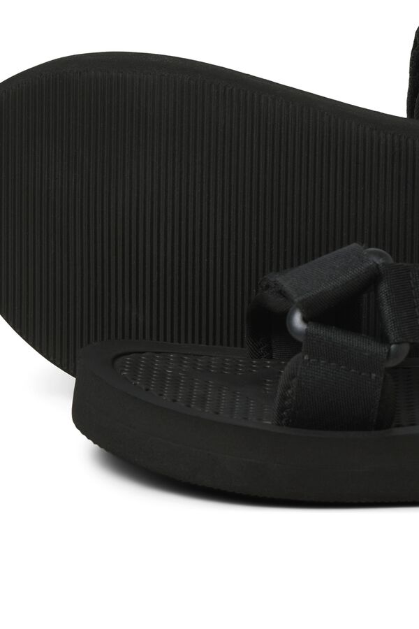 Jack & Jones Sand&aacute;lias de tiras com sola leve preto