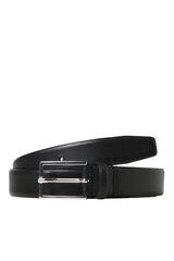Jack & Jones Cinto de couro clássico preto