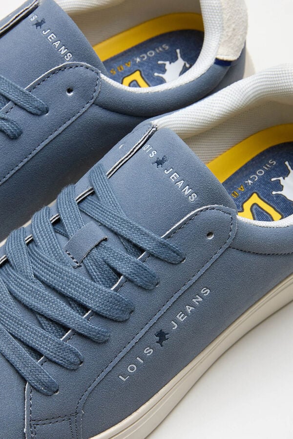 Lois Sapatilha leve de t&eacute;nis para homem azul