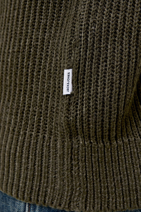 Jack & Jones PLUS Camisola de gola redonda verde