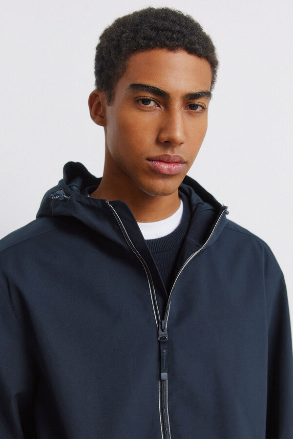 Springfield Parka t&eacute;cnica azul