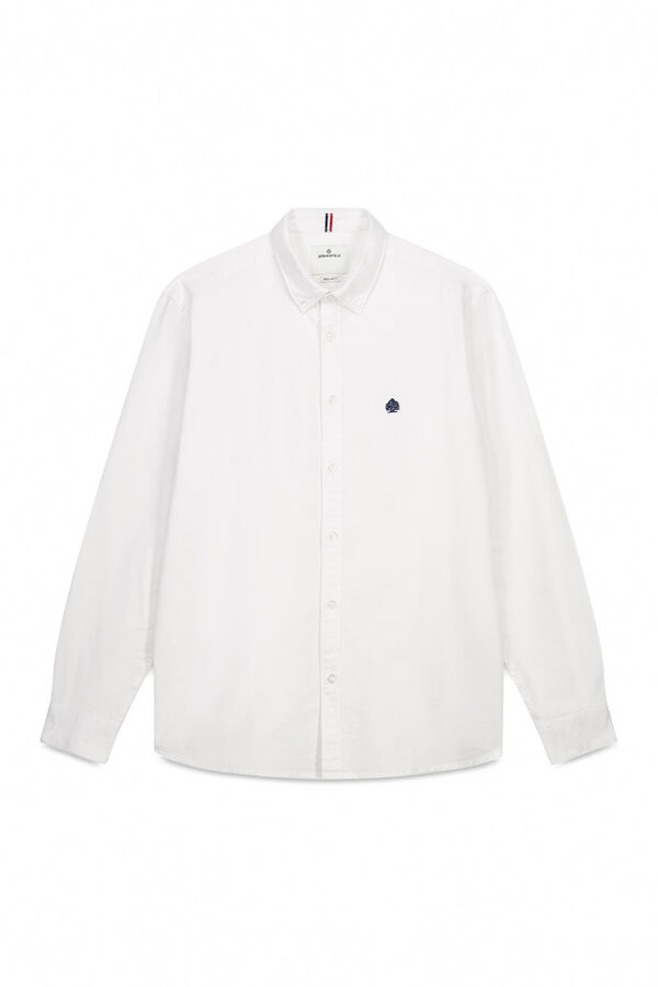 Springfield Camisa Oxford branco