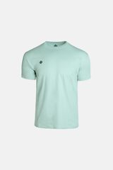 Izas T-shirt de manga em algod&atilde;o azul