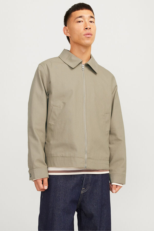 Jack & Jones Chaqueta estilo cortavientos gris