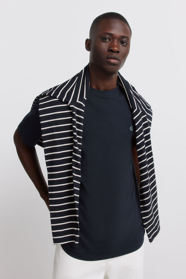 Springfield Springfield logo basic T-shirt azul