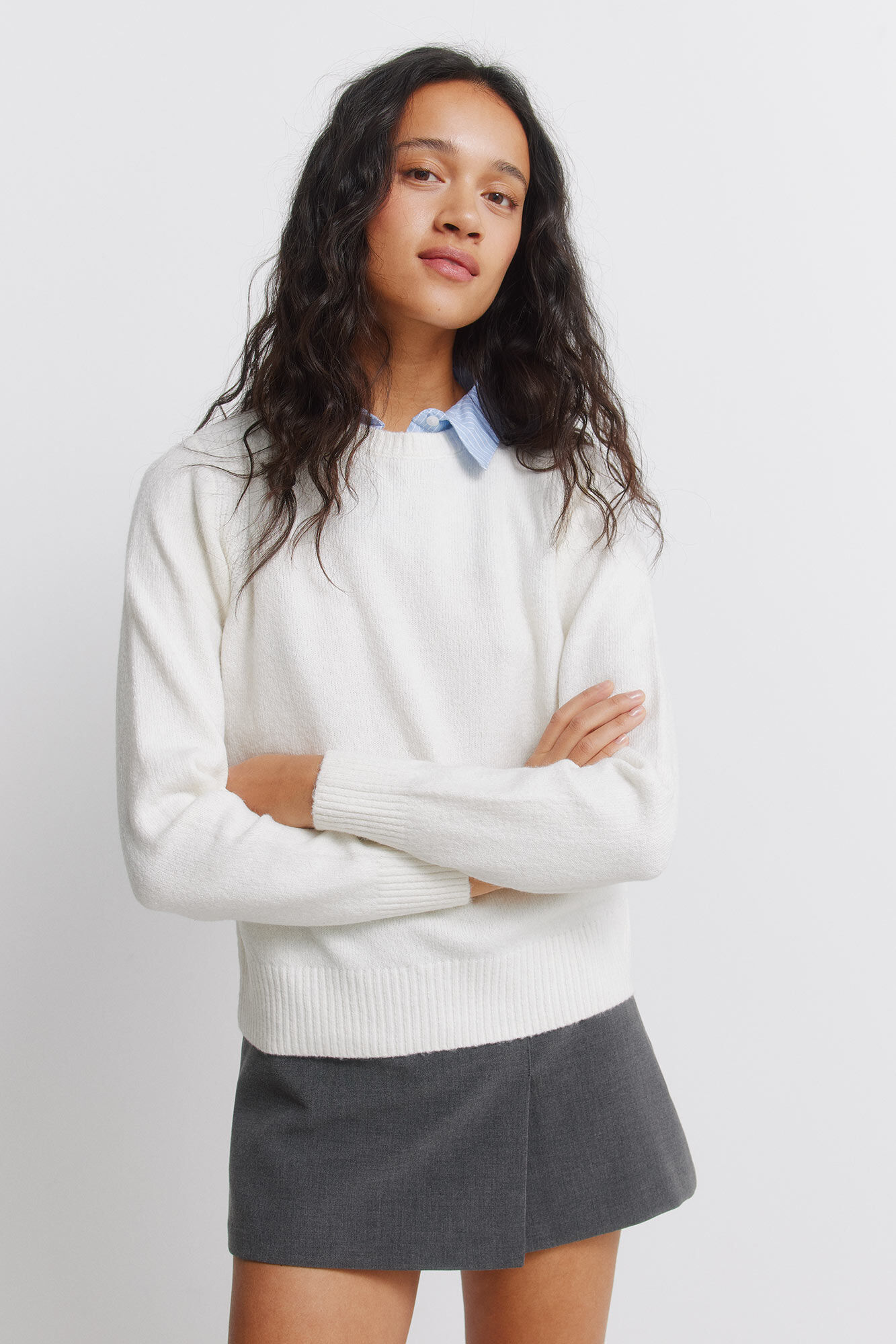 Springfield Jersey cuello tejido