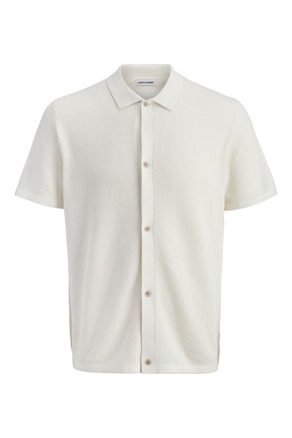 Jack & Jones Camisola de malha regular fit branco