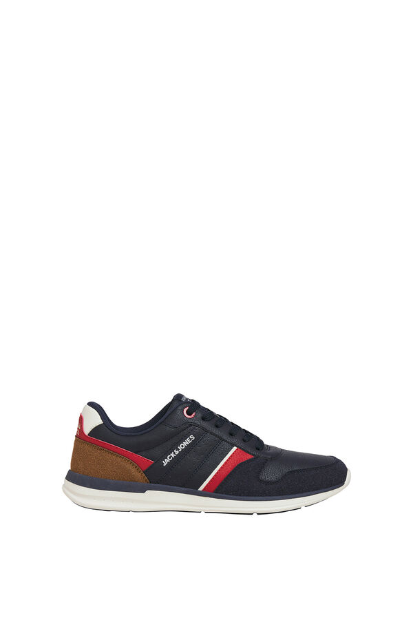 Jack & Jones Tênis de pele sintético azul