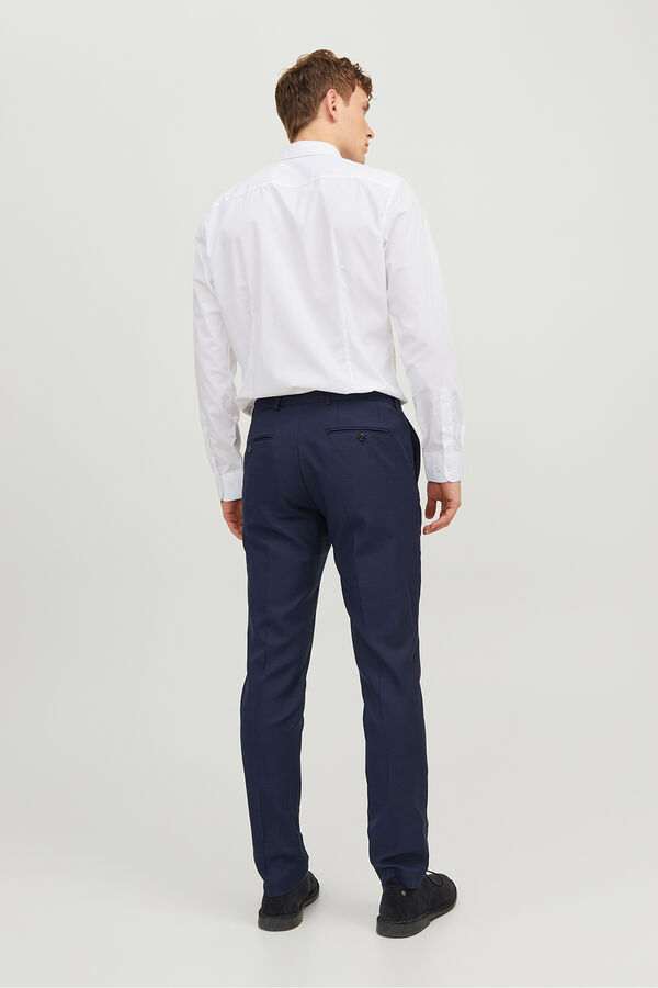 Jack & Jones Camisa social de popelina branco