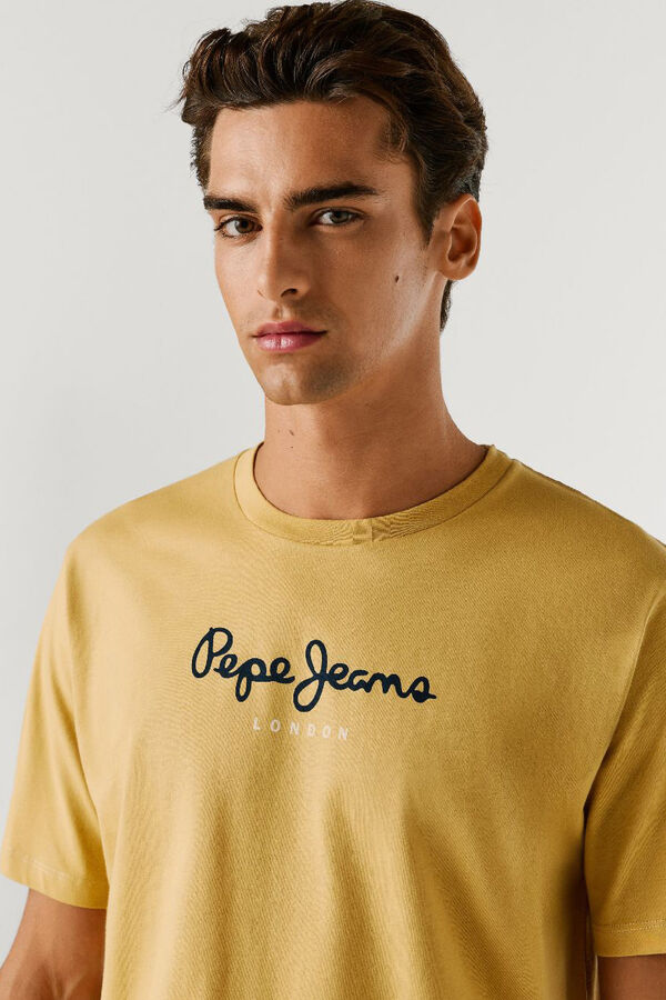 Pepe Jeans Cast Yellow T-shirt printed