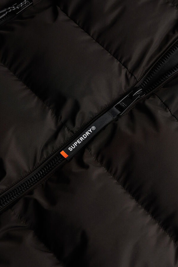 Superdry Casaco acolchoado preto