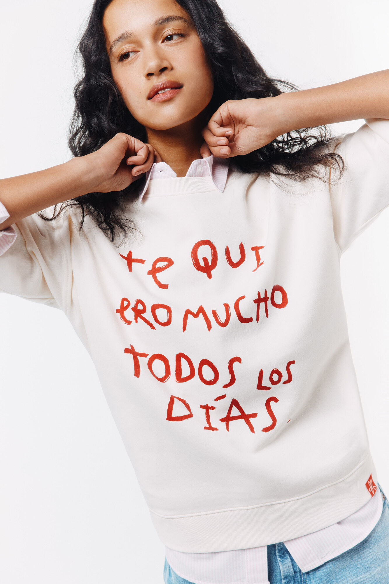 Springfield Sweatshirt "Te quiero mucho todos los d&iacute;as"