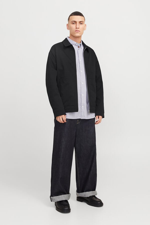 Jack & Jones Jaqueta curta leve preto