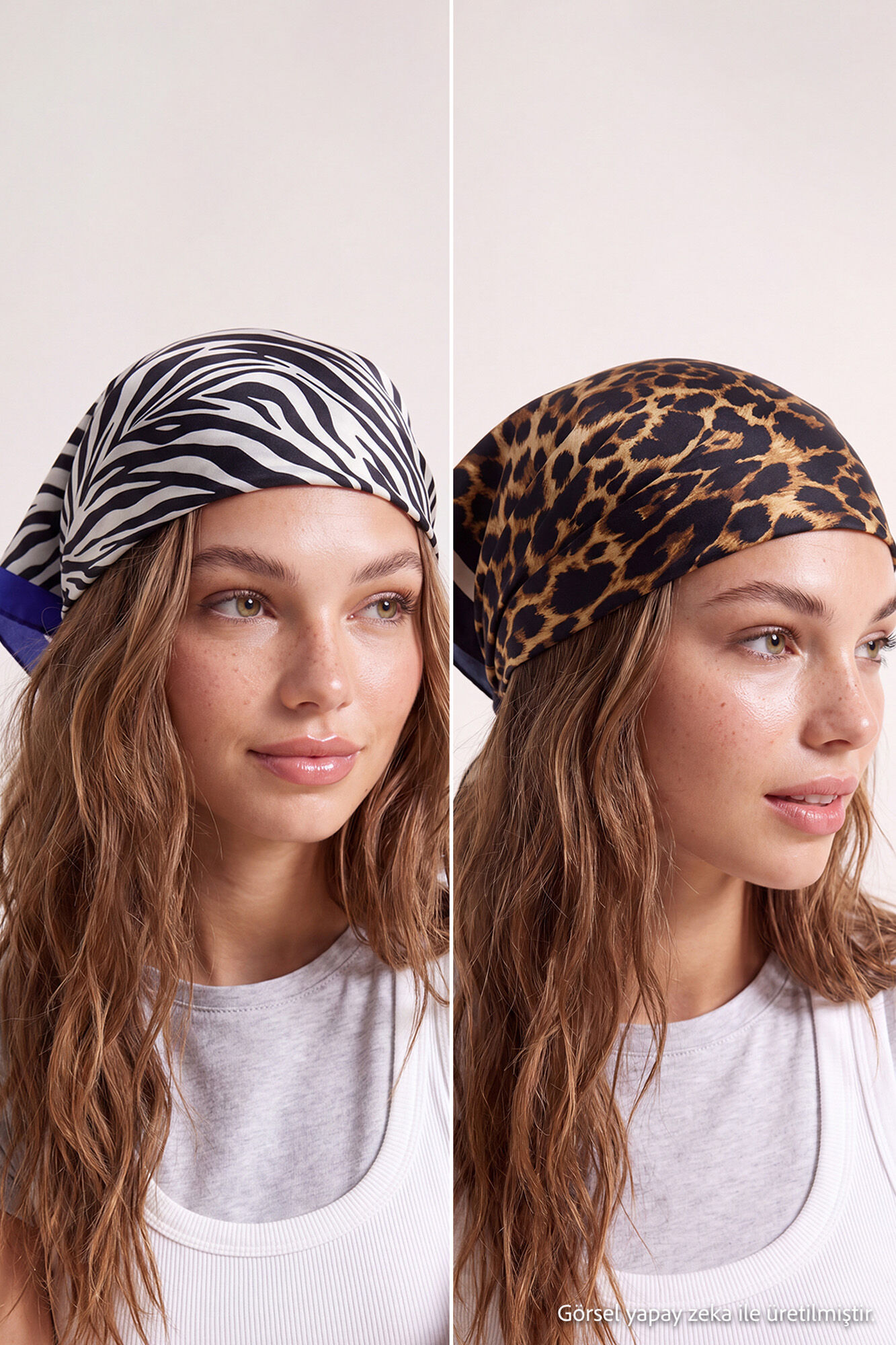 Trendyol Pack de 2 len&ccedil;os estampados