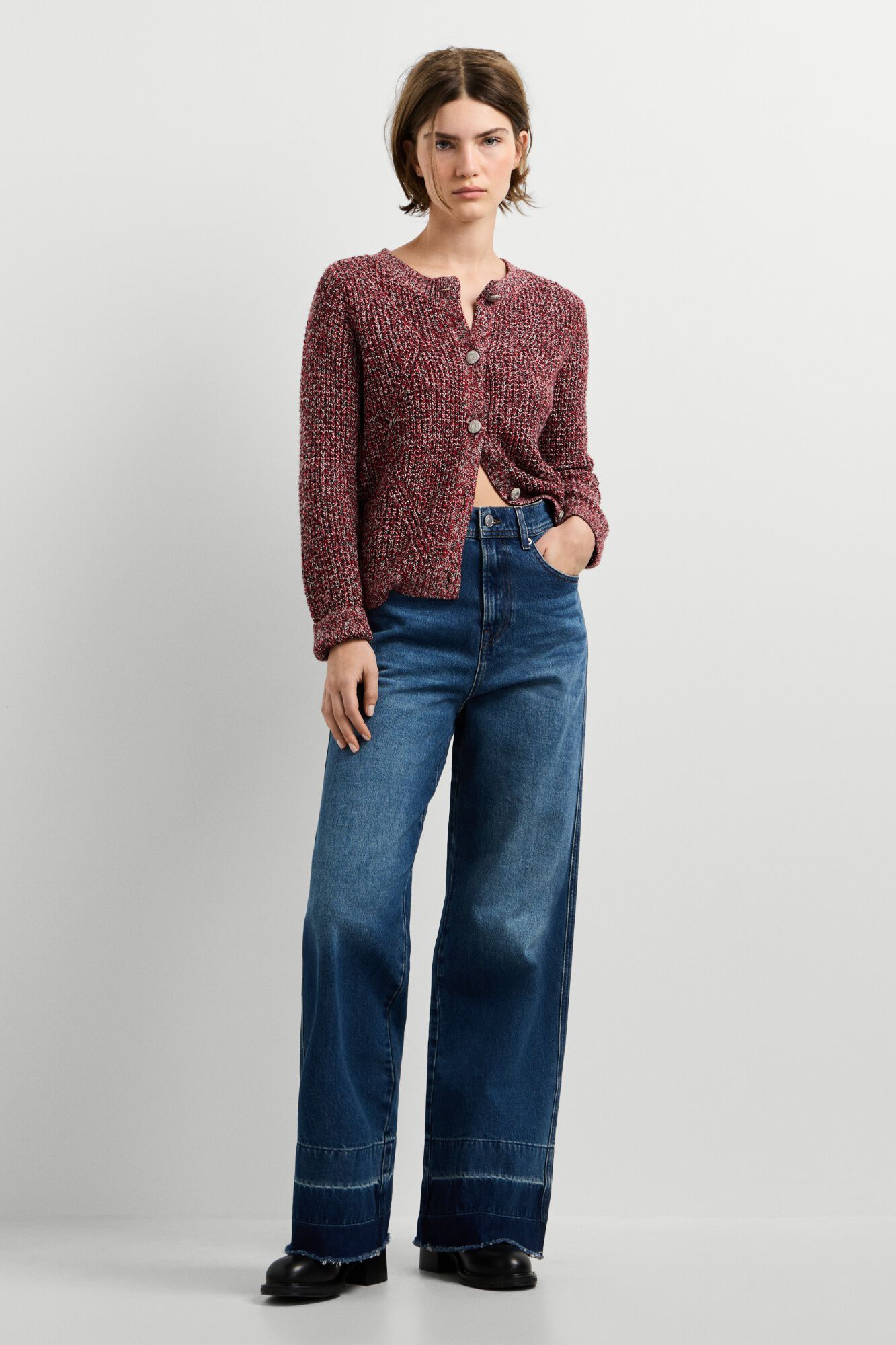 Pepe Jeans Casaco de malha moulin&ecirc;