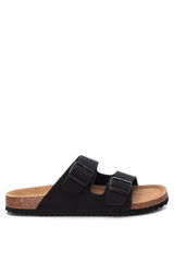 XTI Sandália masculina preto