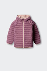 Springfield Kids Casaco b&aacute;sico acolchoado menina rosa